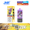 JNR 120K puff 4in1 Vape sekali pakai